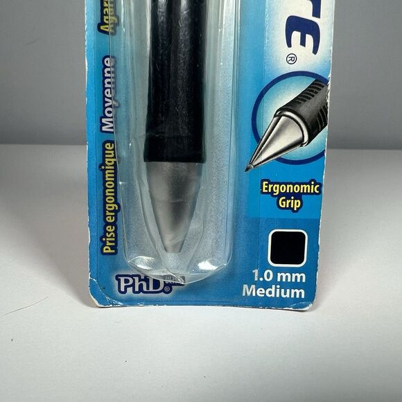 Paper Mate PhD Ultra Black Ink Green Ball Point Pen 1.0mm Medium 2005 Japan - Picture 2 of 9